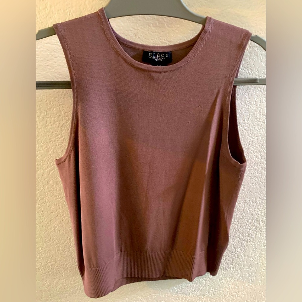 Grace Knitwear P/S Tank